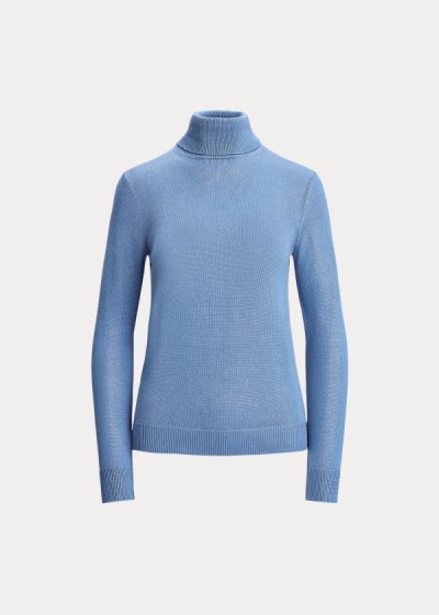 Women's Ralph Lauren Lacquered Turtleneck Sweater | 083194ZNO